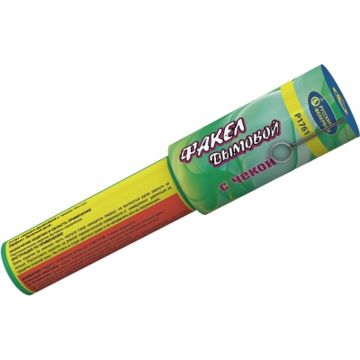 Дымовой (с чекой) зеленый Фальшфейер купить в Пензе | penza.salutsklad.ru