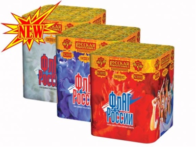 Флаг России Дневной фейерверк купить в Пензе | penza.salutsklad.ru