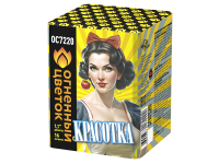 Красотка Батарея салютов купить в Пензе | penza.salutsklad.ru