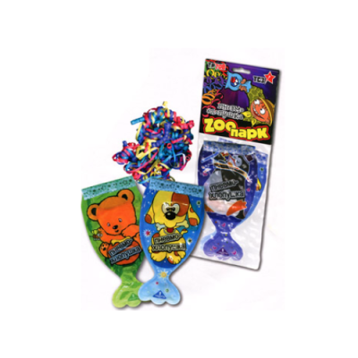 Зоопарк ТСЗ Надувная хлопушка купить в Пензе | penza.salutsklad.ru