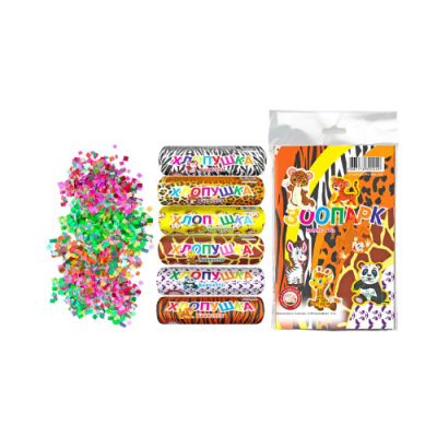 Зоопарк УПЗ Набор хлопушек купить в Пензе | penza.salutsklad.ru