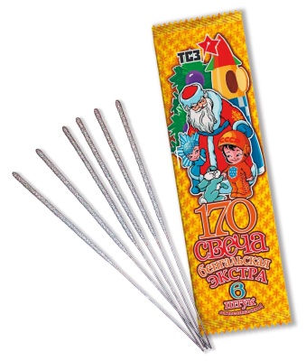 170 мм. Экстра Бенгальские огни купить в Пензе | penza.salutsklad.ru