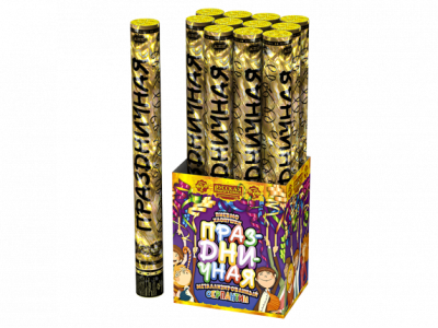 Праздничная 50 Пневматическая хлопушка купить в Пензе | penza.salutsklad.ru