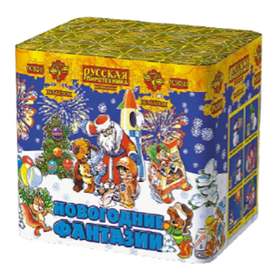 Новогодние фантазии New Салют купить в Пензе | penza.salutsklad.ru